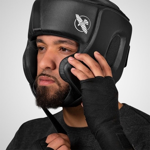 hayabusa隼正品拳击护头全封闭mma格斗护具泰拳头盔搏击散打头套