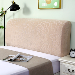 全包布艺床头罩套欧式加大床头套万能弹力不规则靠垫防尘罩保护罩