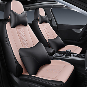 2017-2021新款奥迪a4l专车专用全包围汽车坐垫高端定制打孔座椅套