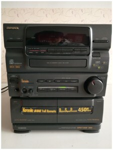 二手音响 爱华n360主机功放 功放功能好的 外接音源 cd磁带不读