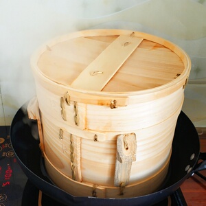 21咎彰百货铺淘宝大木木桶木蒸饭甑子饭蒸笼桶蒸y笼饭桶g饭家用商用