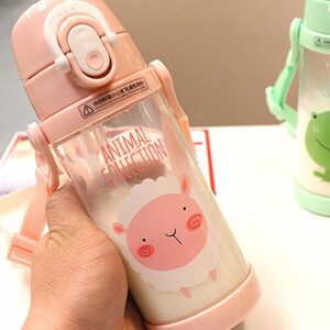 男孩女宝宝一岁半宝宝水杯外出携带女童夏季水杯网红小朋友新款