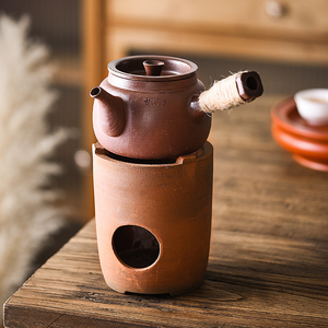 炭炉煮茶炉潮州工夫茶炉火碳炉子户外烧水煮茶壶器具红泥小风炉
