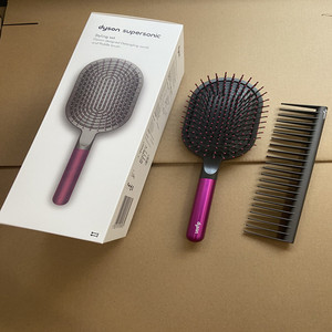 dyson戴森原装气垫按摩宽齿梳子便携造型顺滑梳女面包气囊梳套装