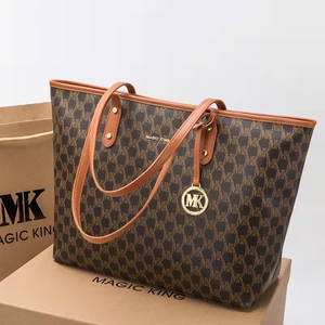 香港代购小mk包包女2021新款冬季大容量单肩子母包女士手提托特包