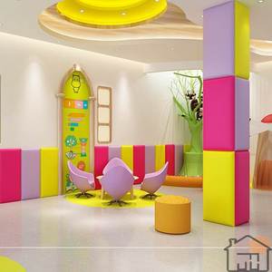 定制篮球场柱子防撞软包拳道早教馆武馆幼儿园墙面榻榻米床头墙围