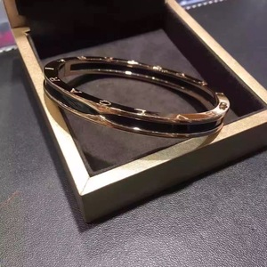 宝格丽手镯男18k玫瑰金