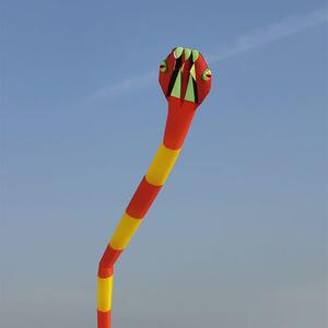 潍坊荔华软体风筝 筒子蛇尾化纤风筝布料无骨架纯diy制作.