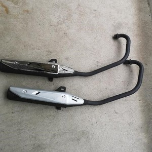 适用于大阳摩托车配件dy125-61/dy150-9鹰豹悦有风驰配套 排气管