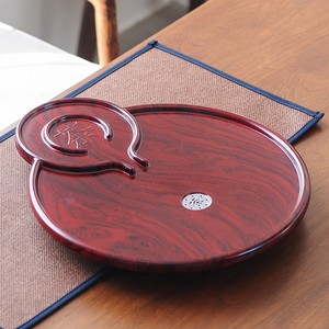 茶盘小型新款家用密胺茶托盘变色茶台j带排水自动功夫茶具套装