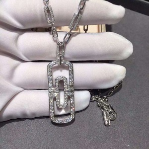 宝格丽项链男士满钻