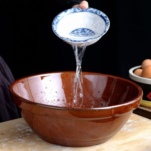 陶瓷盆和面盆景德镇