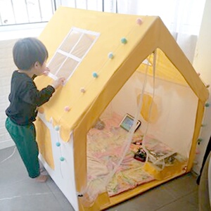 儿童秘密基地小屋房间布置女孩小帐篷女童室内小户型可以睡觉男孩