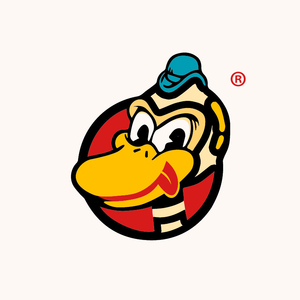 图形鸭子 25类服装r商标转让出售买卖男装女装童装内衣男女鞋童鞋