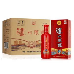 泸州老窖 泸州陈酿珍藏52度浓香型500ml*6瓶礼盒装送礼整箱包邮