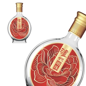 泸州明珠白酒淡雅粮食酒浓香型42度450ml白酒整箱6瓶特价泸州老窖