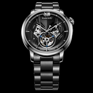 贾乃亮经典限量款 雷诺手表男骑士之盾机械表全自动男士手表