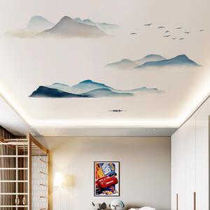 星空贴纸男孩卧室装饰画吊顶天花板贴画屋顶自粘儿童房间布置墙贴