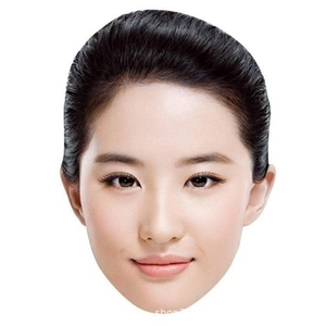 仿真人皮脸头套