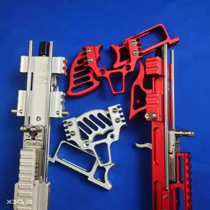 新款升级猎鹰野战狼弹弓圆皮扁皮两用户外弹弓配件及周边配套整体