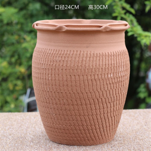 陶瓷花盆清仓处理大特价多肉花盆v红陶罐防烂根特大号多肉植物盆