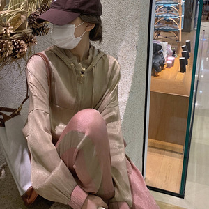 运动休闲时尚套装2021年新款女ins潮减龄冬装两件套女装洋气气质