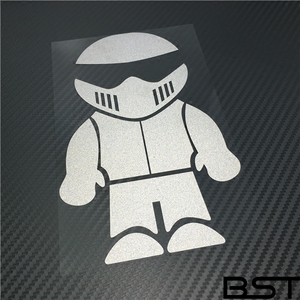 音扬界淘宝topgear stig 试替哥 个性摩托车防水贴