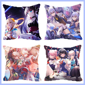 崩坏学园抱枕二次元芽衣祈愿之羽同人靠枕八重樱芽衣动漫卡通枕套