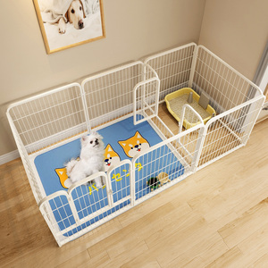 宠物围栏狗狗室内一室一厅一卫中型小型犬狗窝带厕所栅栏泰迪专用
