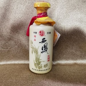 2003年 45度西凤礼宾酒500ml浓香型白酒陈年老酒名酒收藏  一瓶价