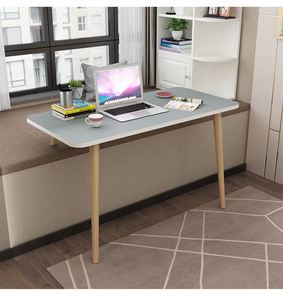 飘窗桌子高低脚延伸窗台靠窗阳台简易书桌学习桌家用简约电脑桌