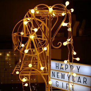 小灯泡彩灯串灯闪灯宿舍床上用卧室装饰创意挂灯网红背景房间灯饰