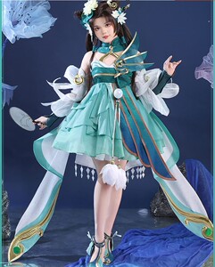 王者荣耀cosplay服大乔白蛇小乔青蛇优化版cos动漫服装女二次元服