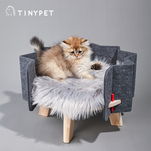 tinypet小芥 星星凳猫窝四季通用猫咪床狗窝宠物用品人猫共用家具