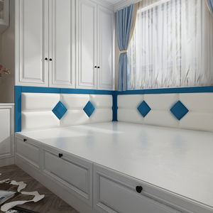 榻榻米软包墙围炕围