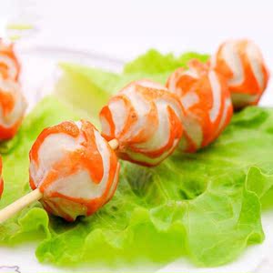 安井玲珑鱼果2.5kg 关东煮麻辣烫冒菜串串香豆捞烧烤火锅食材包邮