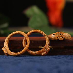 桃木核桃戒指开光手工雕刻助运旺财转运爱情促感情增情缘情侣礼物