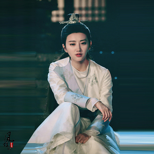 影视火王之c破晓之战景甜同款古装女汉服侠女古装女剑客女士骑马