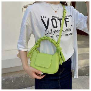 抹茶绿色包包女斜挎
