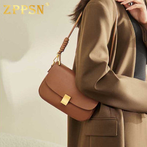 ZPPSN高级感包包女新款时尚复古简约洋气小方包小众设计斜挎单肩