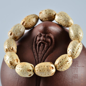 天然五眼六通菩提子印度五眼果菩提子原籽男女佛珠手链手串念珠