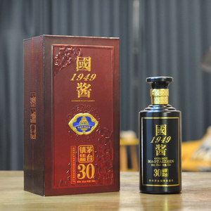 贵州酱香型白酒53度纯粮食窖藏酒国酱1949国窖礼盒装婚宴送礼6瓶