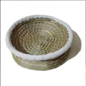 鸽子窝草窝大号草编圆形巢盆抱窝小房子防翻蛋盆孵蛋信鸽用品用具