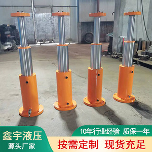 定制多节液压油缸plc同步分体式千斤顶电动双作用伸缩多级液压缸