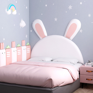 儿童床头软包公主