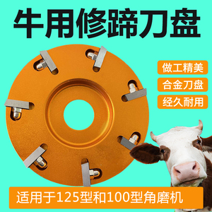 修牛蹄刀盘