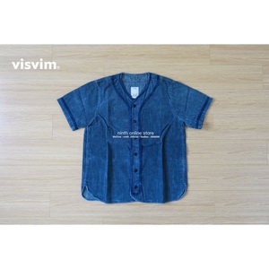 【现货】VISVIM 16SS SPOT DUGOUT SHIRT S/S KANO灯芯绒棒球衬衫