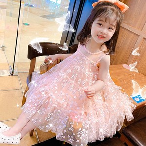 女童连衣裙夏网红洋气小女孩裙子12岁女生穿的裙子儿童公主裙7岁