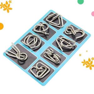 扣环解扣智慧套装古典环游戏艺锁扣铁智力魔术智利环套索智商