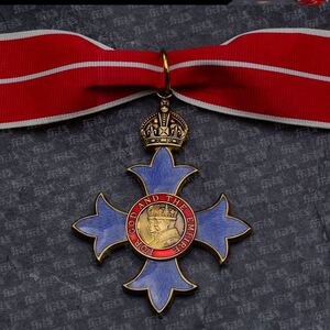 英国皇家女皇大英帝国十字徽章大不列颠卓越骑士勋章荣誉奖章胸针